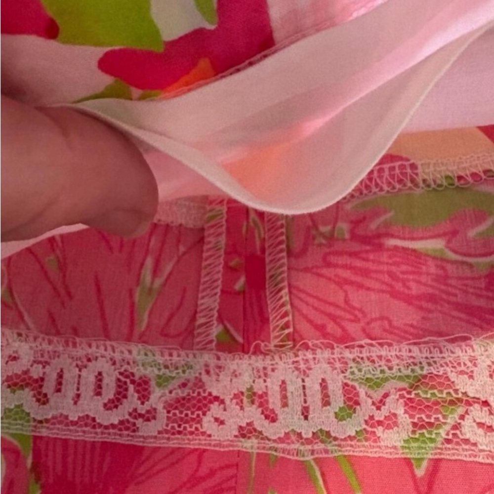 Patchwork Strapless Maxi Dress - image 6